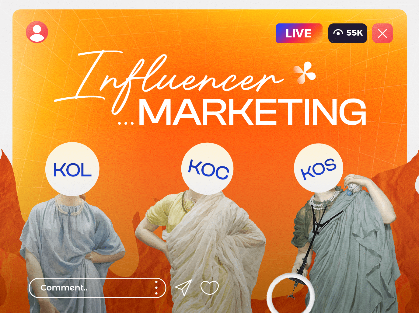 KOL, KOC, KOS: Sự bùng nổ của Influencer Marketing
